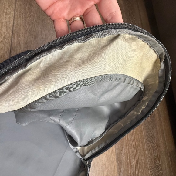 The North Face Wasatch Laptop Backpack, Black/White, Back to School - Picture 13 of 16